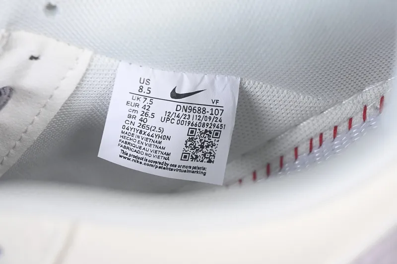All categories Nk Air Force 1 Air Force series Nk Air Force 1 Low Air Force low-top Nike Air Force 1'07 Low off-white matt gray Air Force 1 low-top casual sneakers DN9688-107